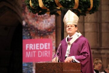 Mit einem Pontifikalamt wurde am 1. Dezember die Adveniat-Weihnachtsaktion 2019 unter dem Motto "Friede! Mit Dir!" im Freiburger Münster eröffnet.