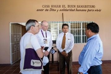 Adveniat-Projektbesuch " Fundación Casa Hogar Buen Samaritano"