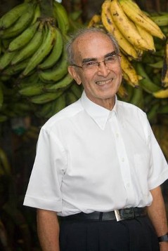 Dom Luiz Soares Vieira, Erzbischof von Manaus, am Hafen von Manaus