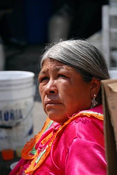 Maria Carmen Mondragon Ugalde ist Marktfrau im Viertel La Merced im Zentrum der mexikanischen Hauptstadt.