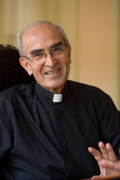 Dom Luiz Soares Vieira, Erzbischof von Manaus, in seinem Dienstzimmer